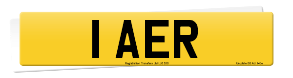 Registration number 1 AER